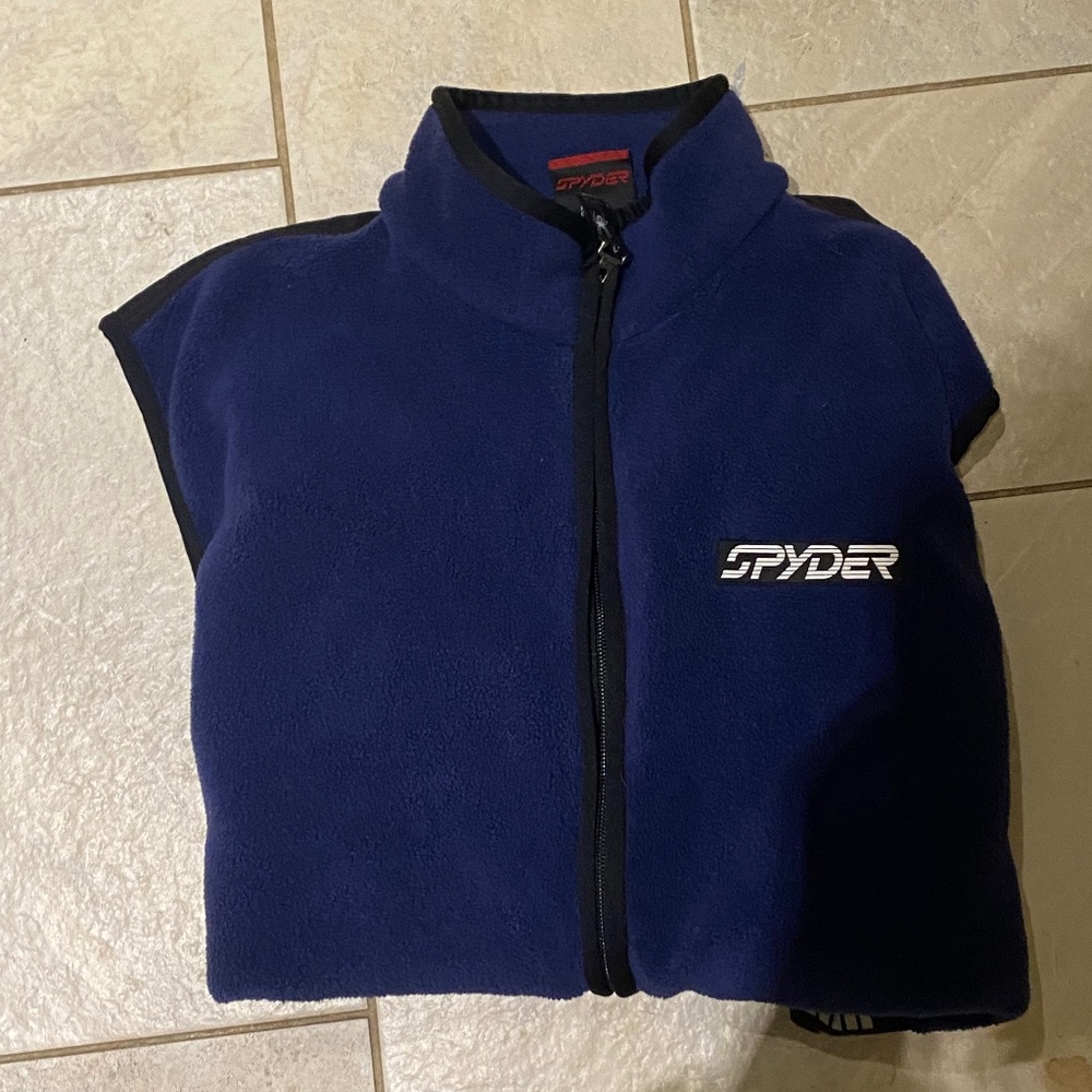 Men’s medium spyder fleece vest
